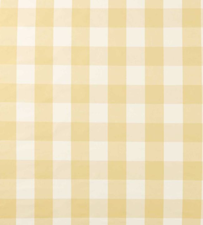 Central Check Fabric by Scion Buttercup