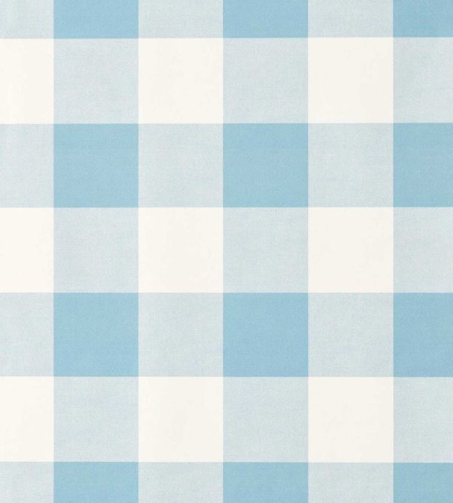 Central Check Wallpaper by Scion Cornflower