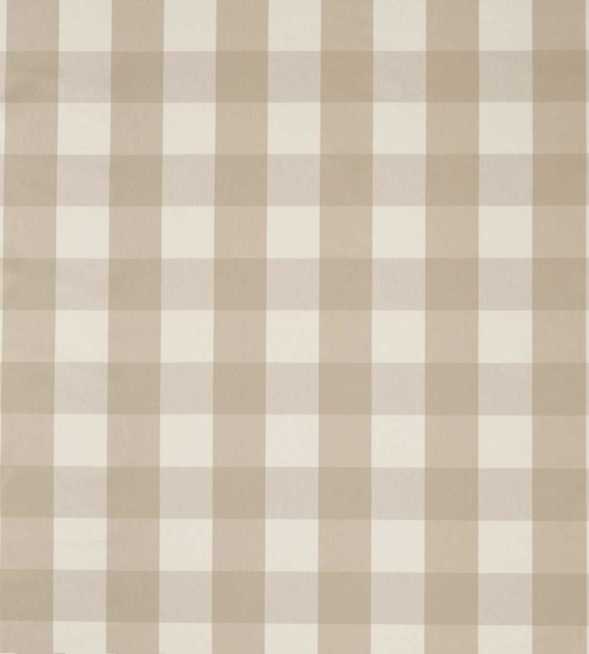 Central Check Fabric by Scion Pebble