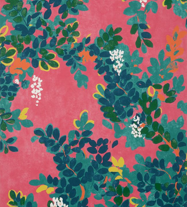 Central Park Wallpaper by Thibaut Pink