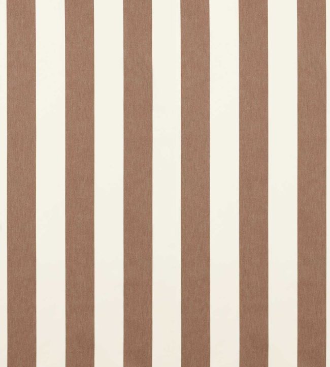Central Stripe Fabric by Scion Chocolate