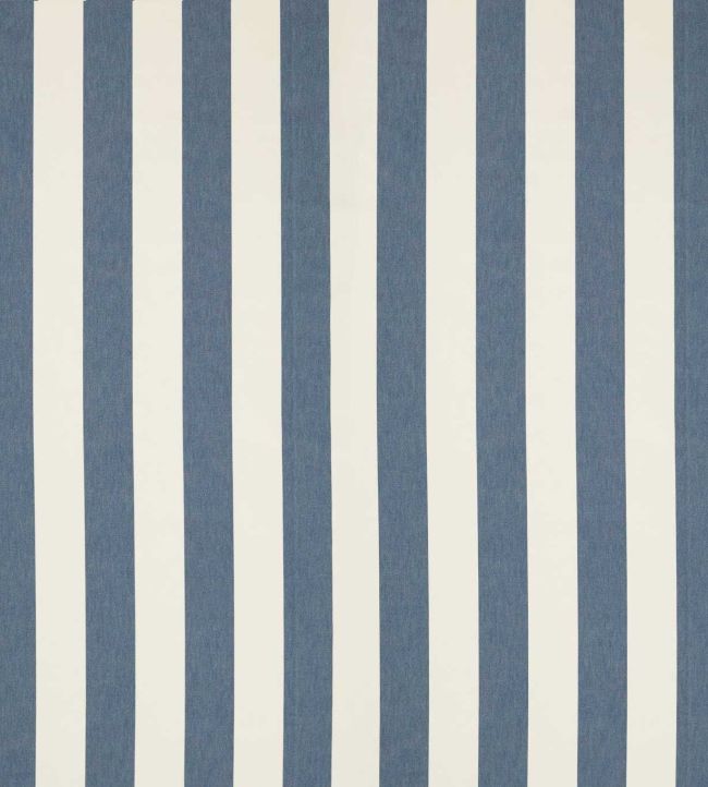 Central Stripe Fabric by Scion Indigo