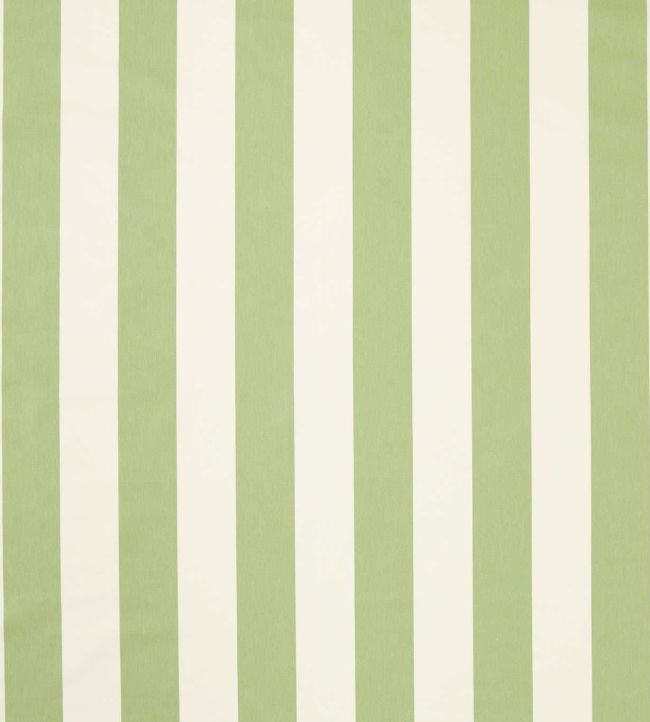Central Stripe Fabric by Scion Pea Green/Kelly Green