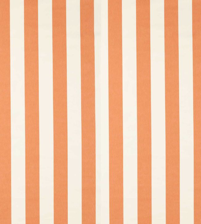 Central Stripe Fabric by Scion Tangerine