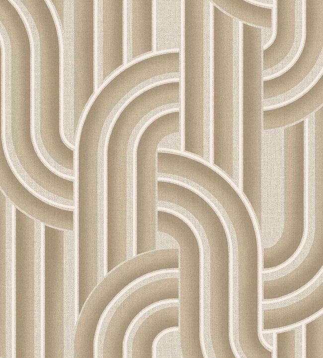 Ceramic Arches Wallpaper by Eijffinger Brown/Taupe