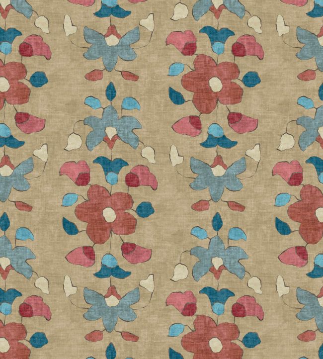 Chamba Fabric by Lewis & Wood Gemstone