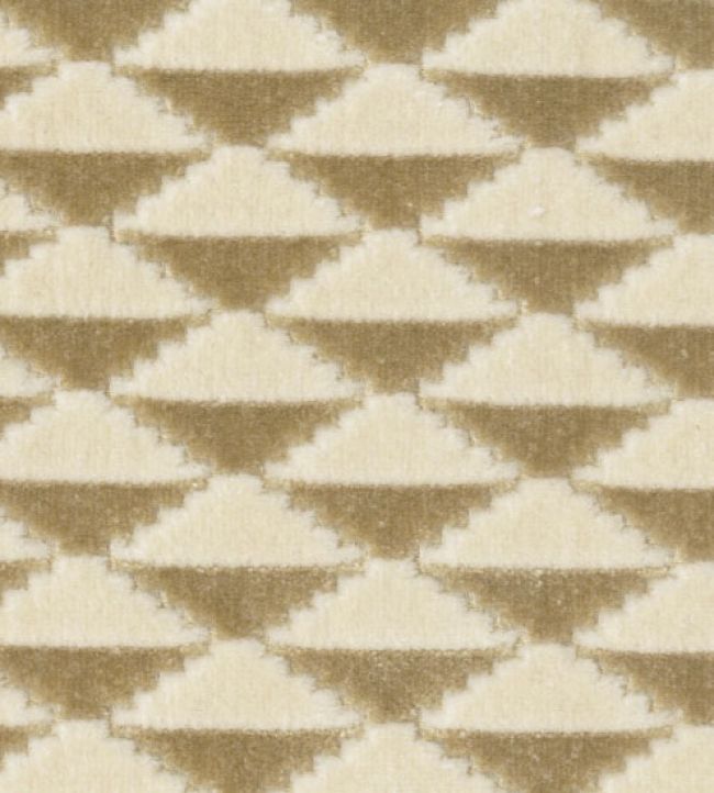 Chand Baori Fabric by JORO J1-Latte/Ecru