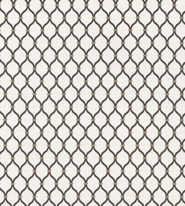 Chandler Fabric by Thibaut Ebony