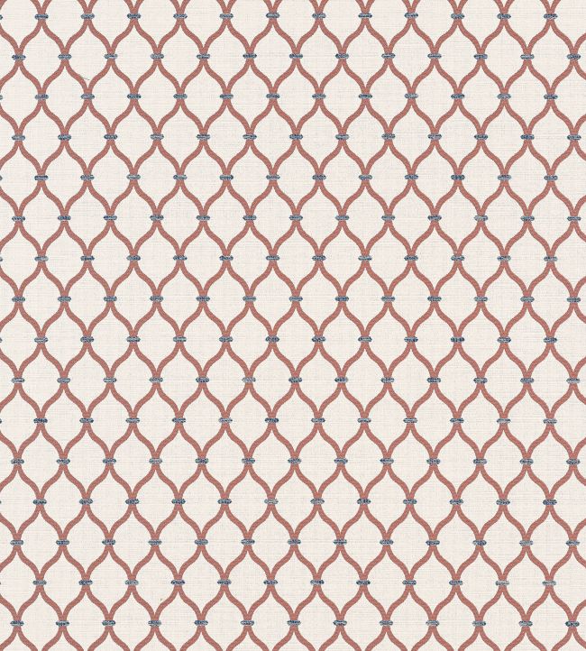 Chandler Fabric by Thibaut Terracotta