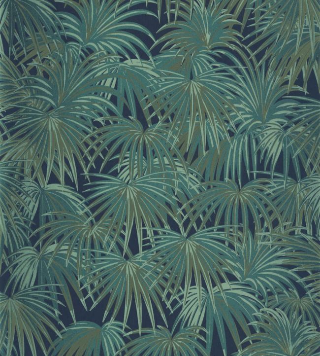 Charleston Wallpaper by Casadeco Vert Canopee