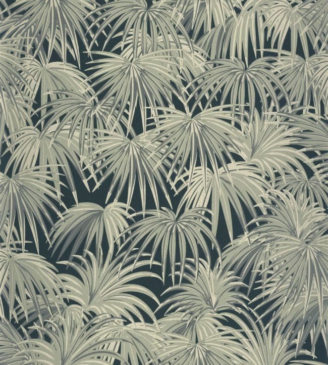 Charleston Wallpaper by Casadeco Vert Kaki