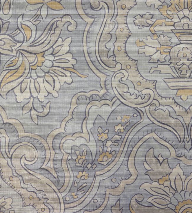 Charlton Wallpaper by Liberty Pewter