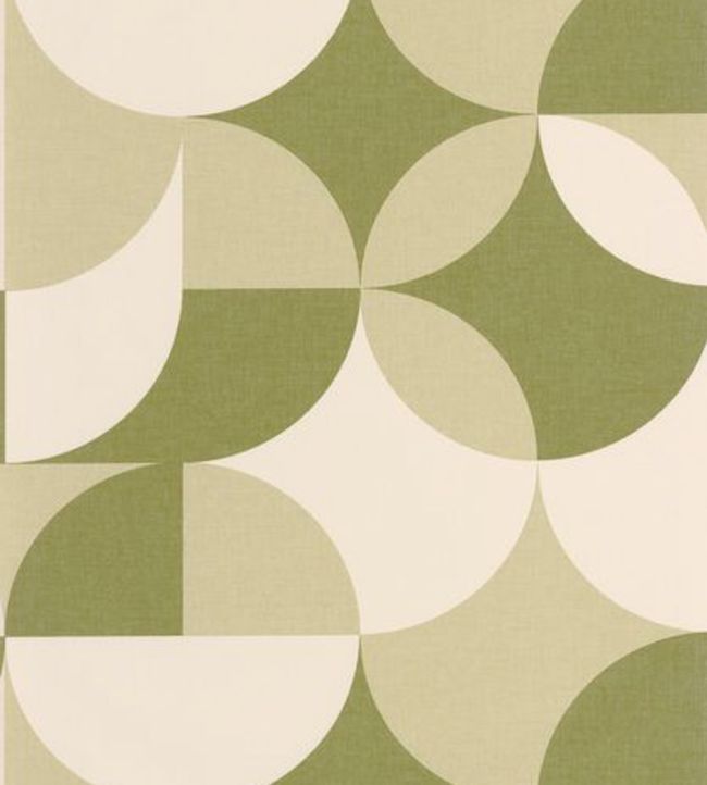 Charly Wallpaper by Caselio Vert Kaki