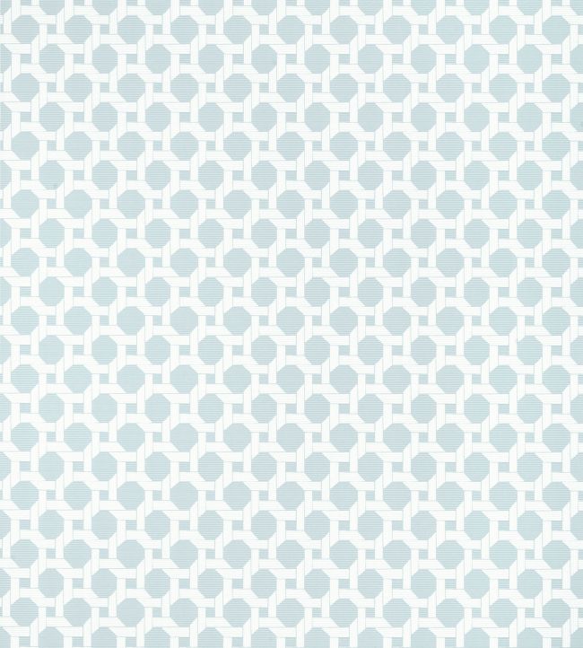 Charter Wallpaper by Thibaut Spa Blue