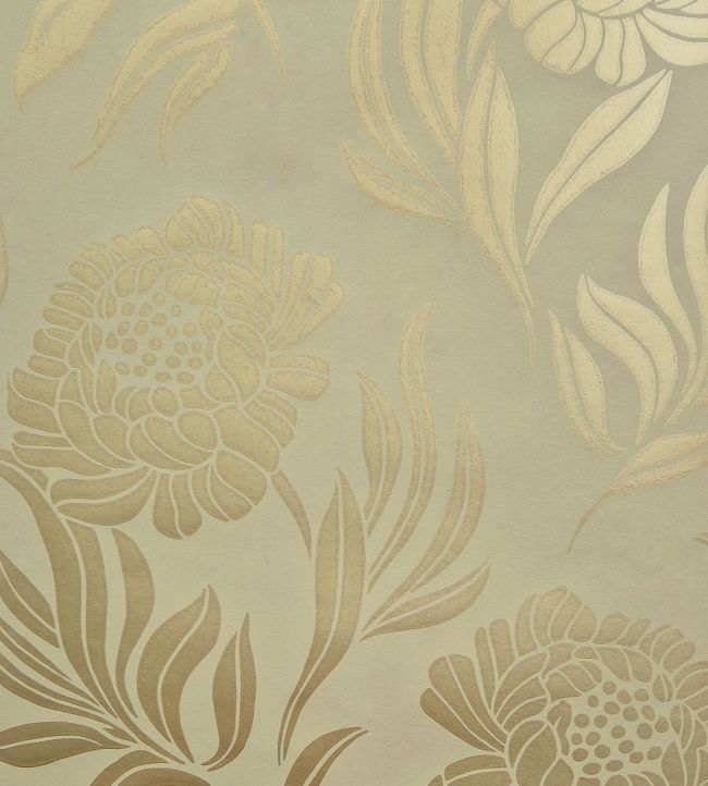 Chatsworth Wallpaper by 1838 Wallcoverings Gold