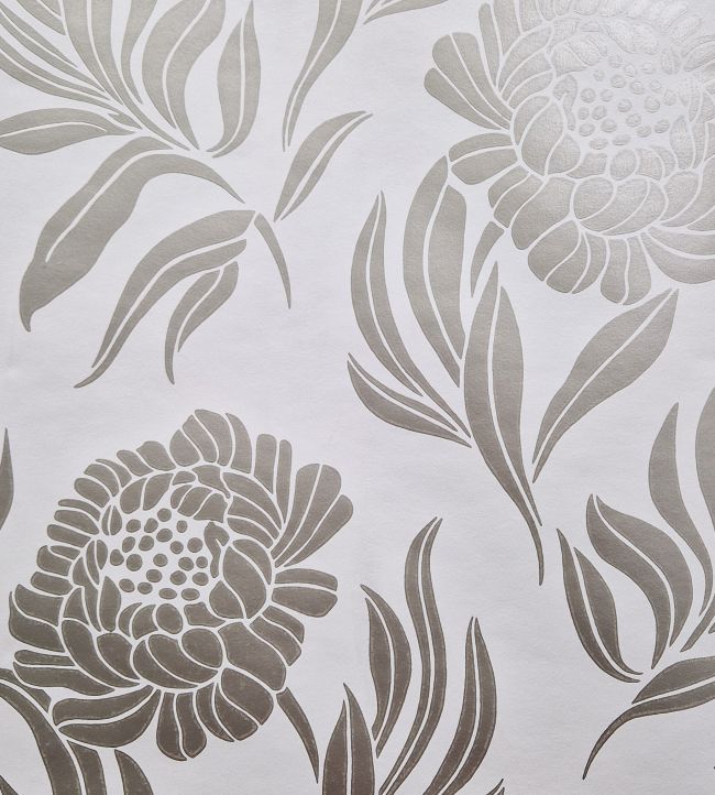 Chatsworth Wallpaper by 1838 Wallcoverings Ivory Cream