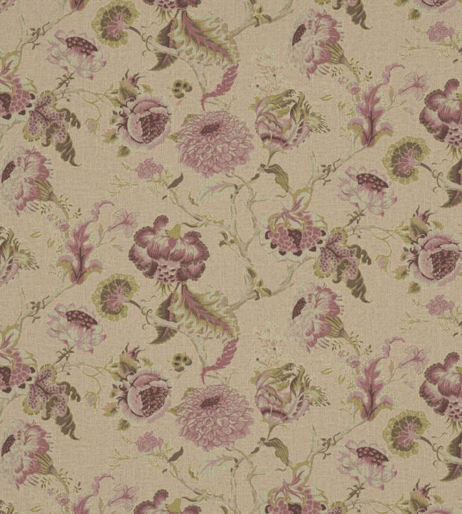 Chatsworth Fabric by Warwick Mulberry