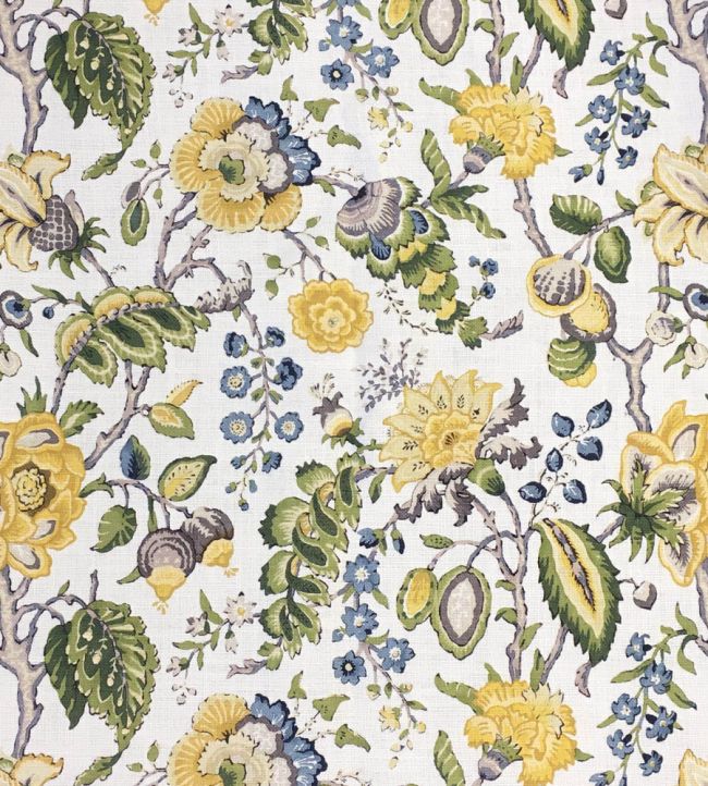 Chatterpie Linen Fabric by Ian Sanderson Greenway