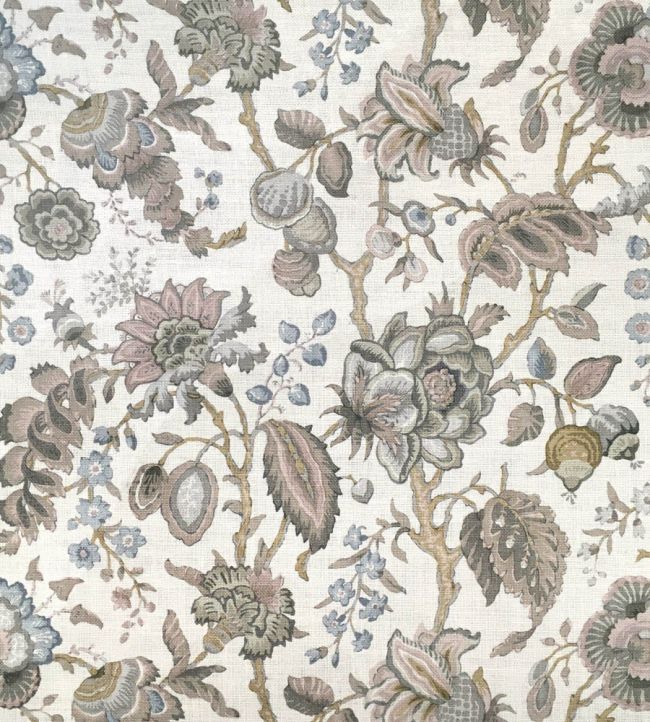 Chatterpie Linen Fabric by Ian Sanderson Whisper
