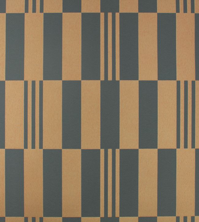 Checkerboard Metallic Wallpaper by Kirkby Design Panther