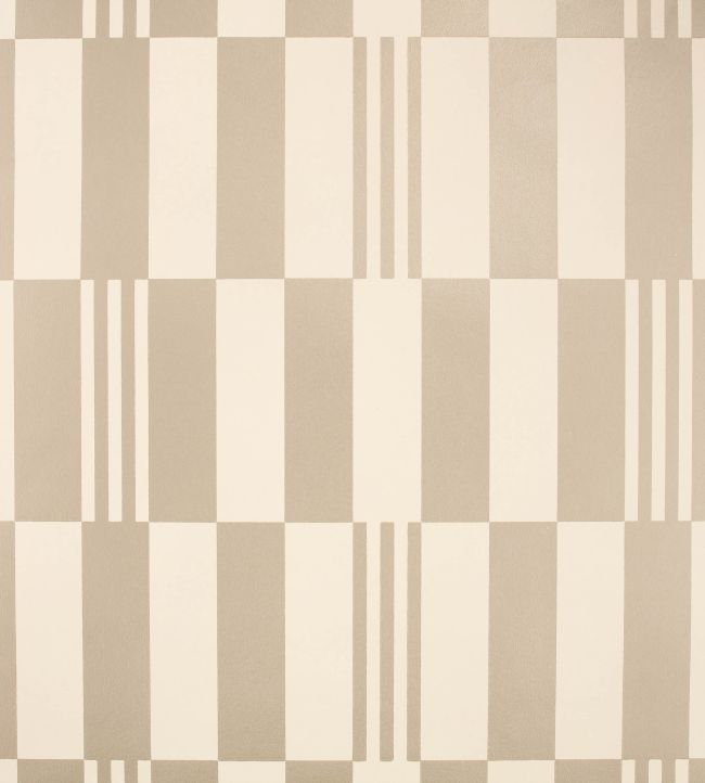 Checkerboard Metallic Wallpaper by Kirkby Design Silver Grey