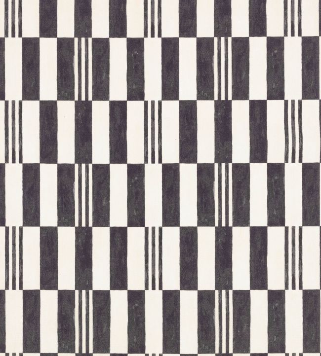 Checkerboard Recycled Fabric by Kirkby Design Monochrome