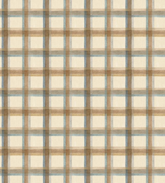Checkers Wallpaper by George & Minnie Walnut