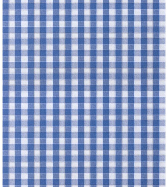 Checkers Wallpaper by Scalamandre Cobalt