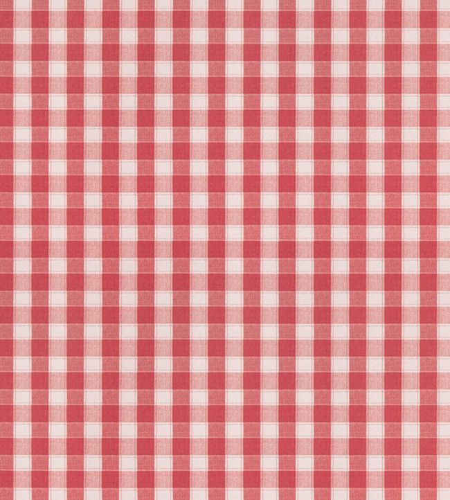 Checkers Wallpaper by Scalamandre Strawberry
