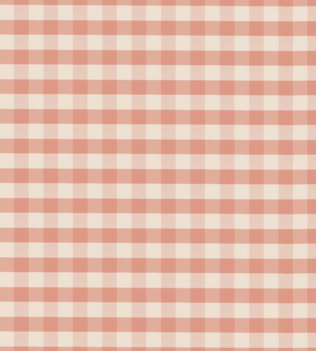 Checkmate Fabric by George & Minnie Blush