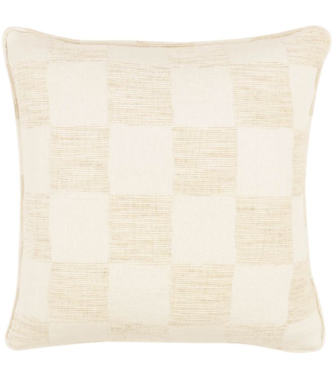 Checkmate Cushion 50 x 50cm by Zinc Ivory