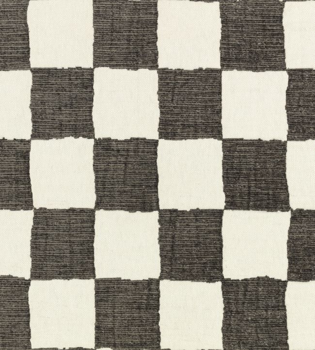 Checkmate Fabric by Zinc Obsidian