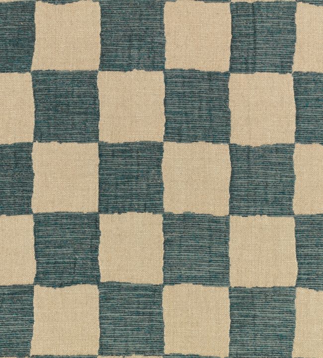 Checkmate Fabric by Zinc Ocean