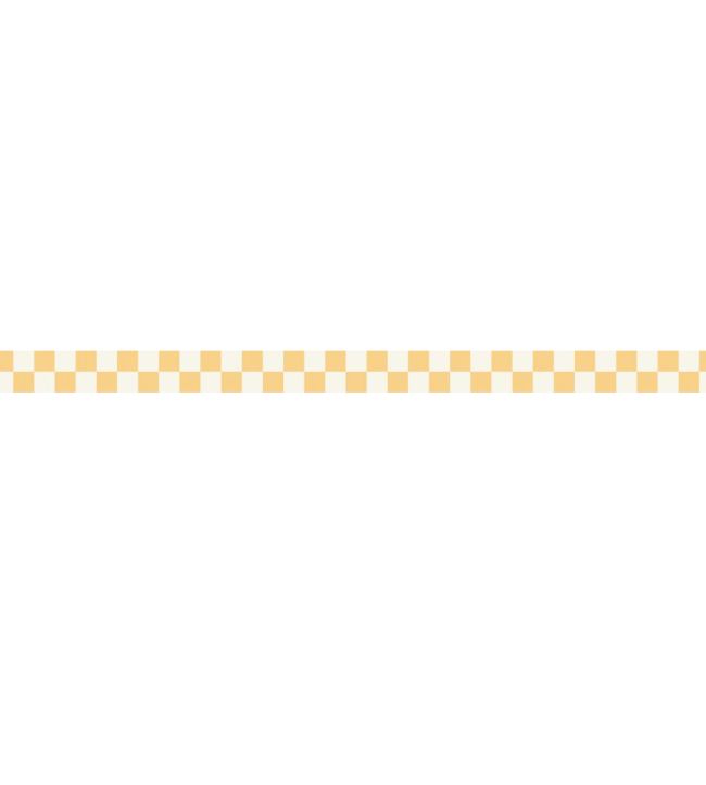 Checks Border Wallpaper by Caselio Jaune