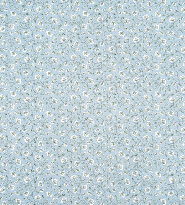 Chelsea Fabric by Anna French Soft Blue & Green