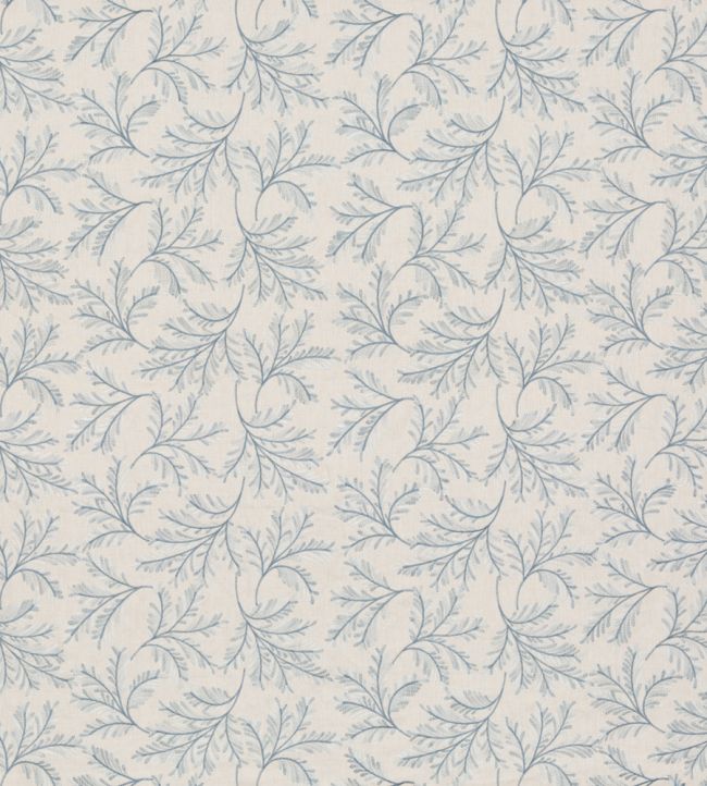 Chelsea Fern Fabric by GP & J Baker Blue