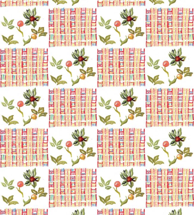 Chequerboard Wallpaper by CommonRoom White