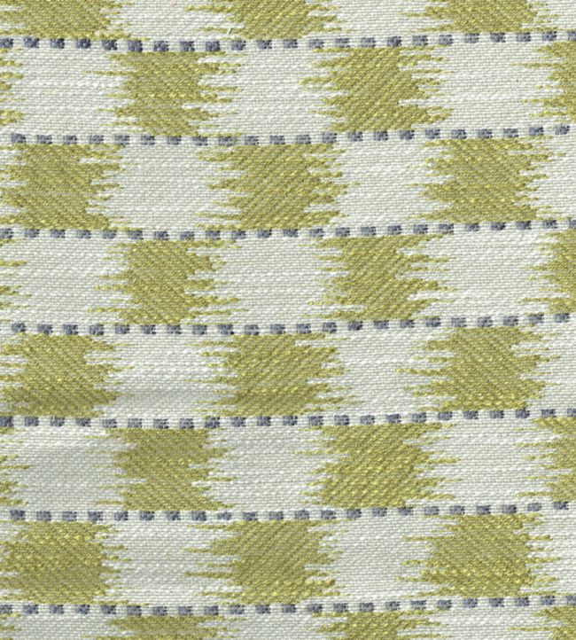 Chequers Fabric by Titley and Marr Linden