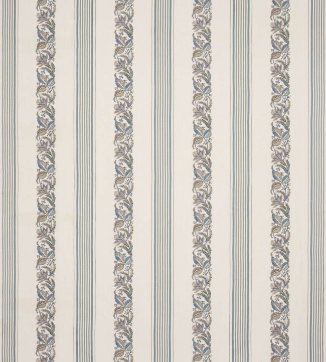 Chesham Fabric by Colefax And Fowler Blue