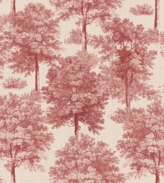 Chestnut Tree Wallpaper by Coordonne Red