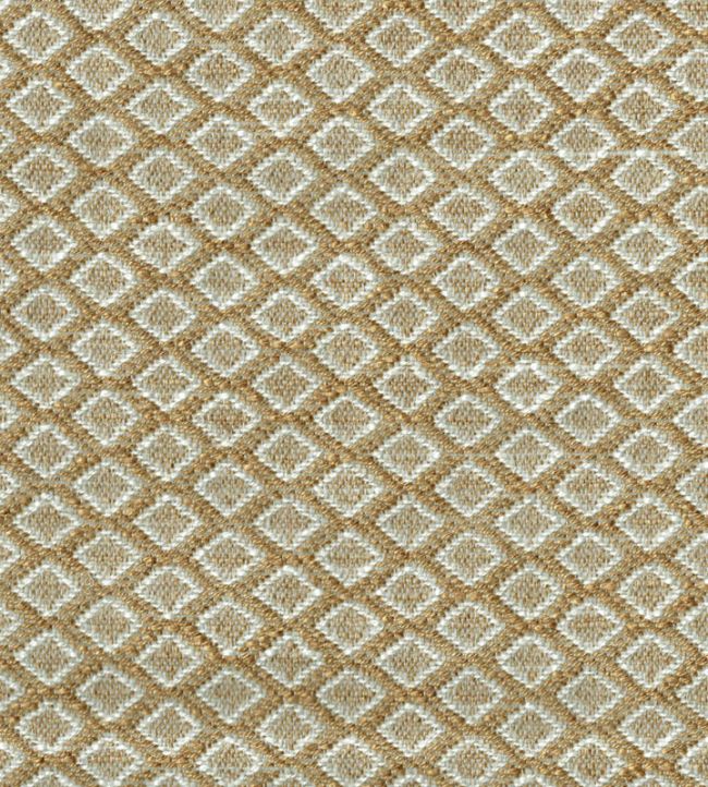 Chess Fabric by Titley and Marr Gold