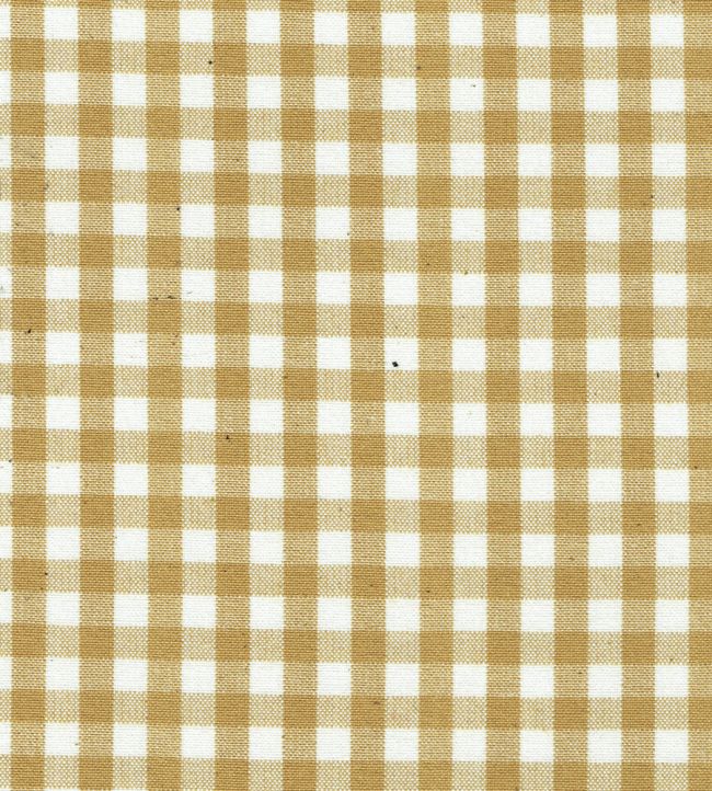 Chichester Check Fabric by Titley and Marr Amber