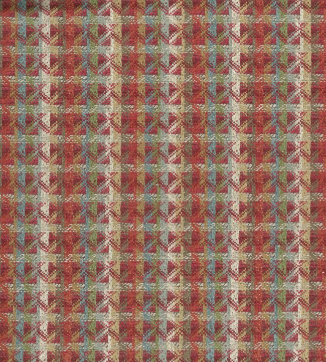 Chicot Fabric by Nina Campbell Red