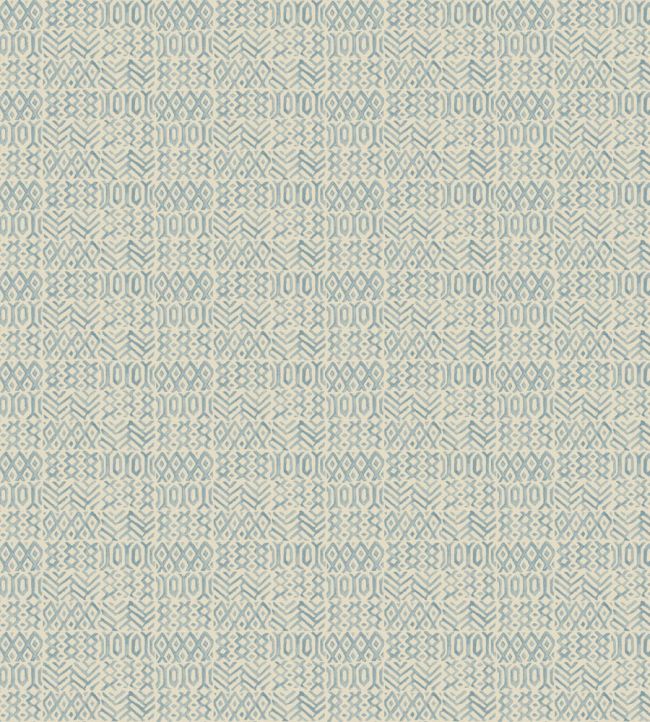 Chimneys Wallpaper by GP & J Baker Old Blue