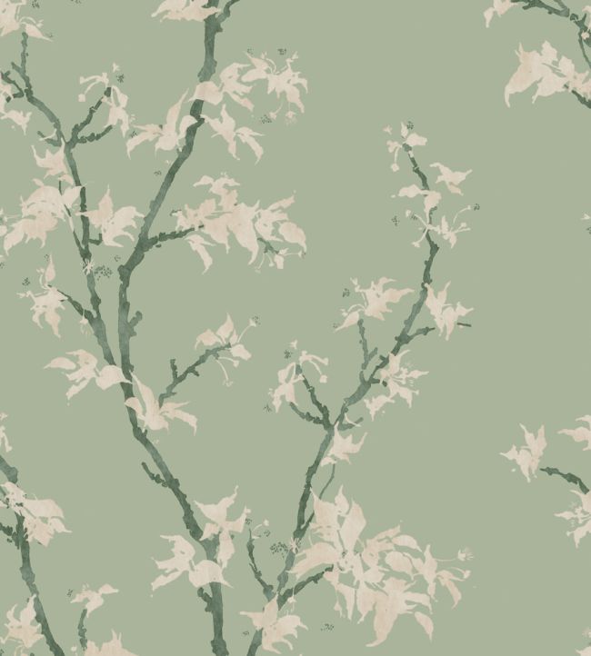 Chinese Branch Wallpaper by Cole & Son Sage