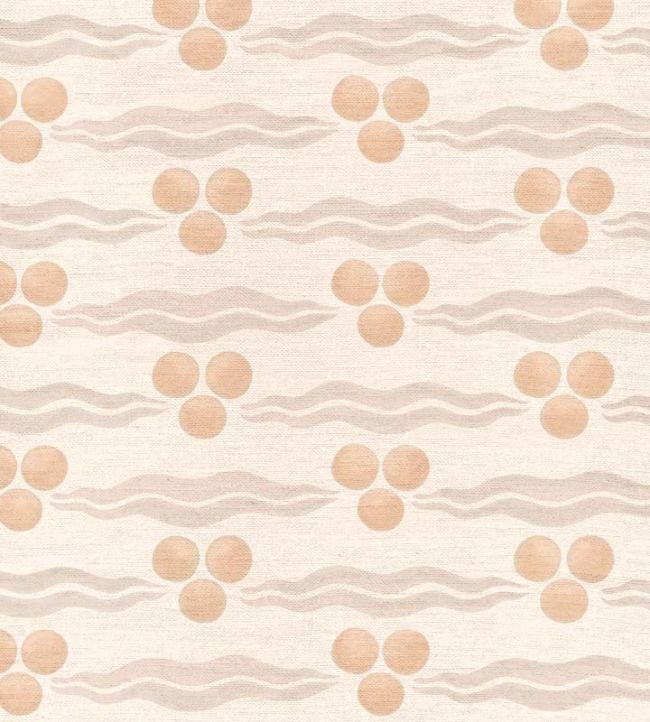 Chintamani Linen Fabric by Ottoline Cream