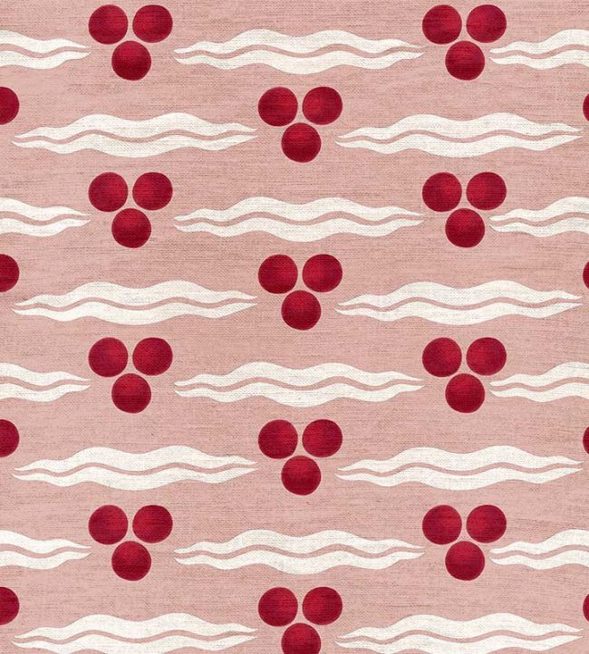 Chintamani Fabric by Ottoline Pomegranate