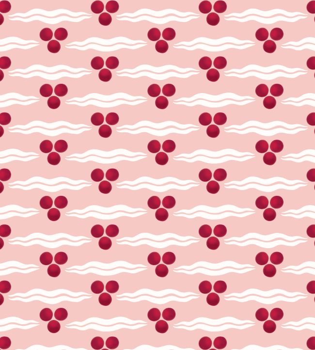 Chintamani Wallpaper by Ottoline Pomegranate