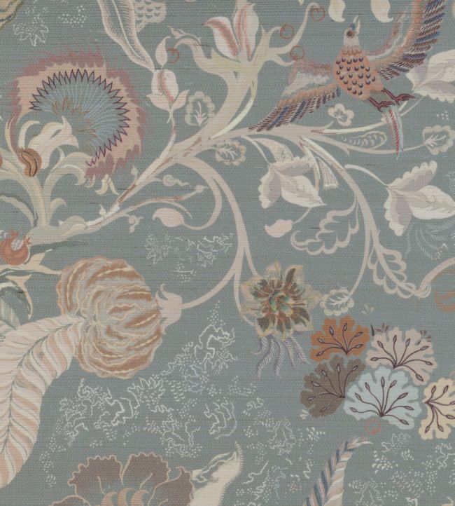 Chintz 21 Grasscloth Wallpaper by Parker & Jules Washbrook