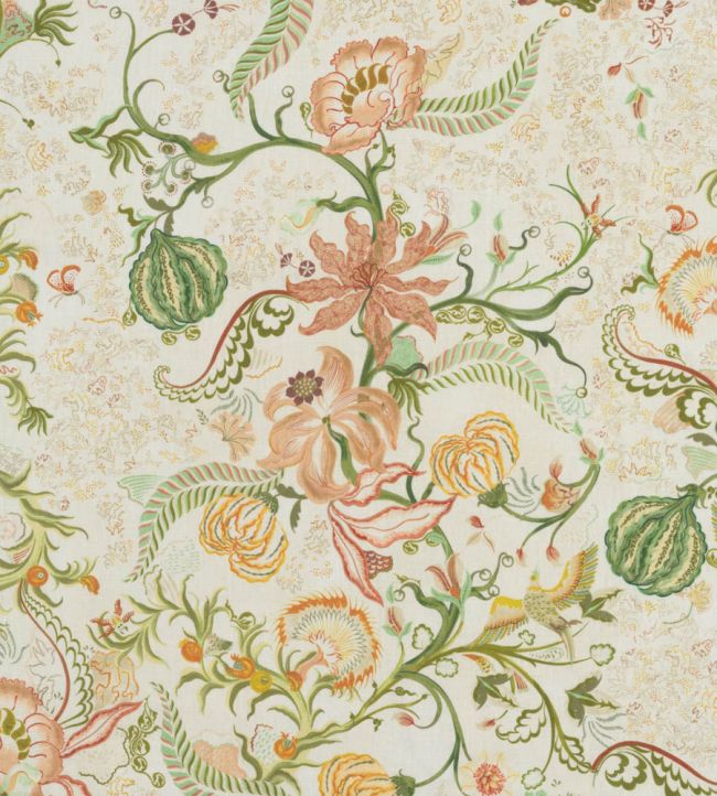 Chintz 21 Fabric by Parker & Jules Raffia Rose